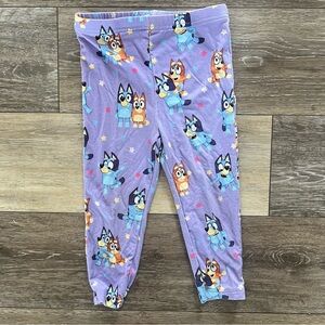 Little Sleepies Bluey 18-24M Leggings 💜🩵
